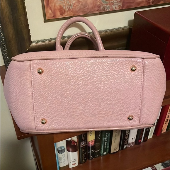 Miu Miu Pink Pebbled Leather Handbag - Picture 4 of 14